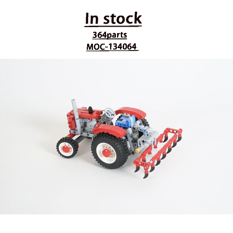 Urban Farming Building - MOC-134064 نموذج مكعبات بناء جرار زراعي