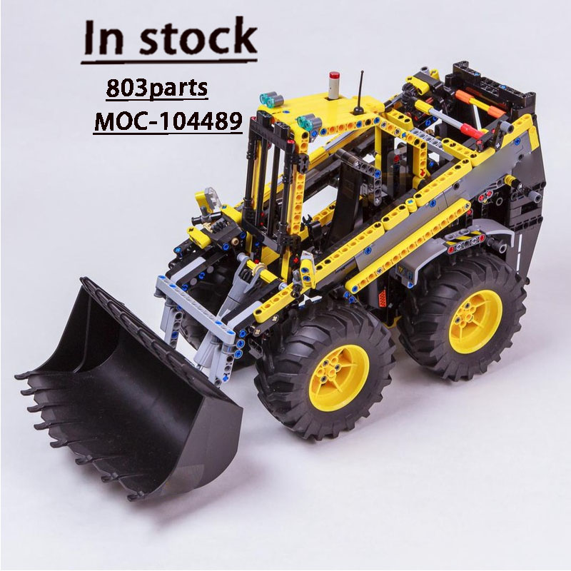 Urban Farming Building - MOC-104489 نموذج مكعبات بناء لودر انزلاقي