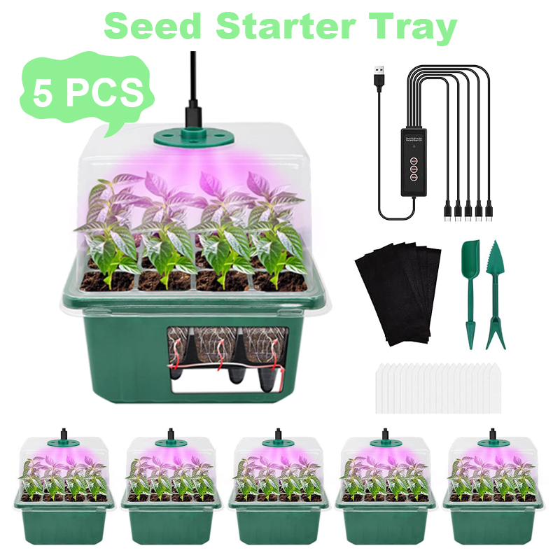 Dome Propagation Kit - صينية بداية البذور ذاتية السقي مكونة