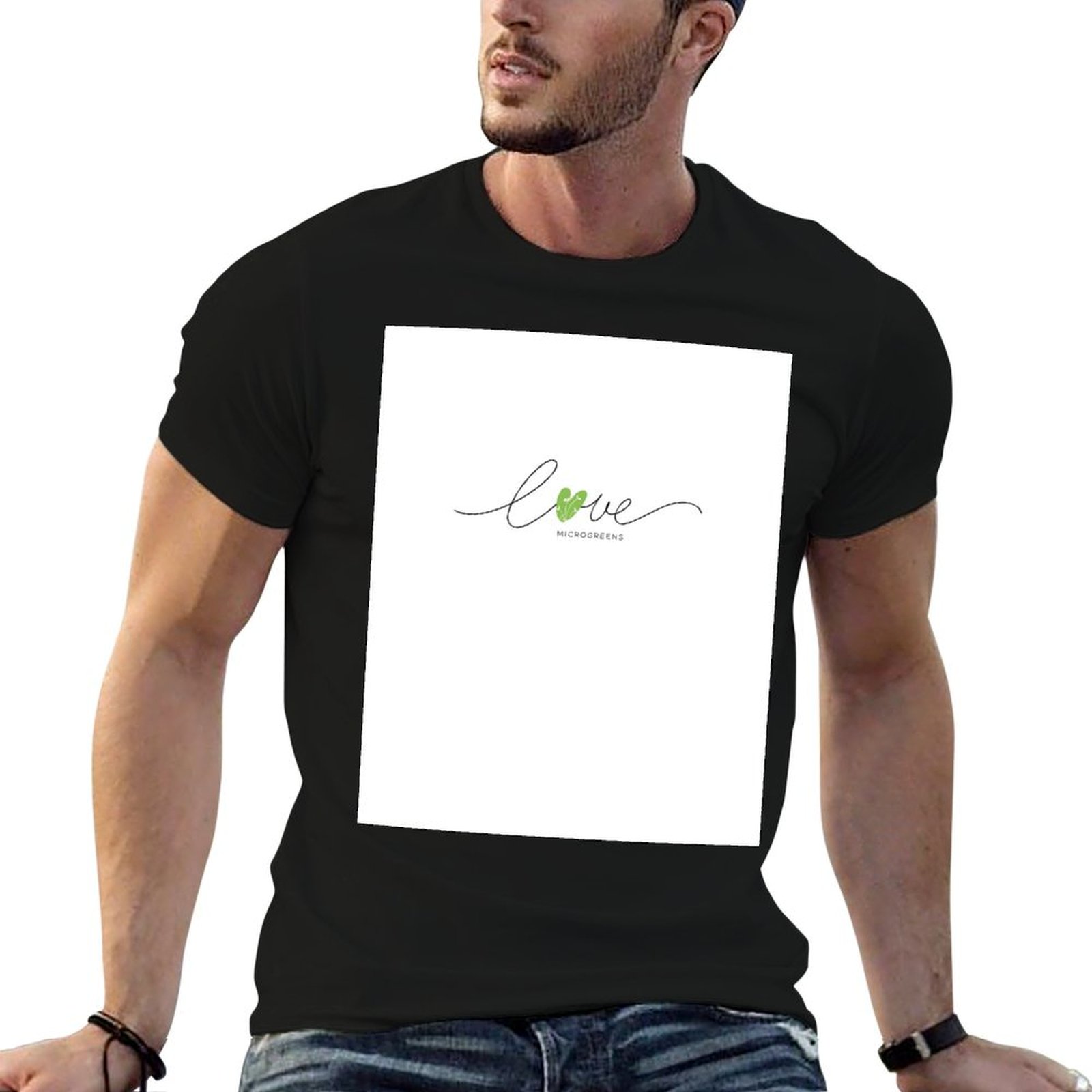 Urban Farming Gardening - تي شيرت Microgreens Urban Farm Gardening