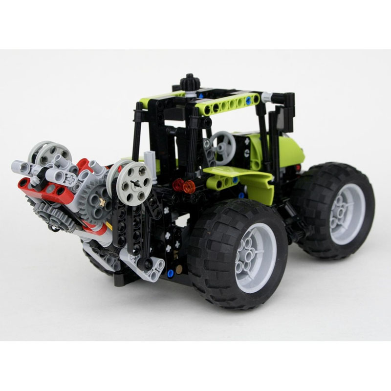 Urban Farming Building - نموذج جرار زراعي حضري MOC-4933 مكون