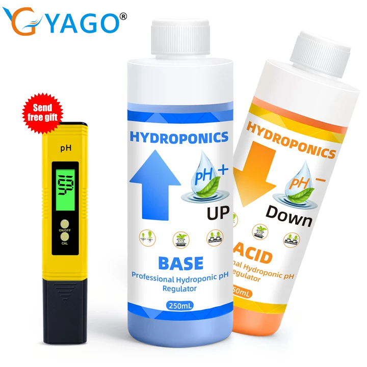 YAGO 250 مللي/100 مللي مجموعة  - مراجعة Ph Up Down Solution وسعره