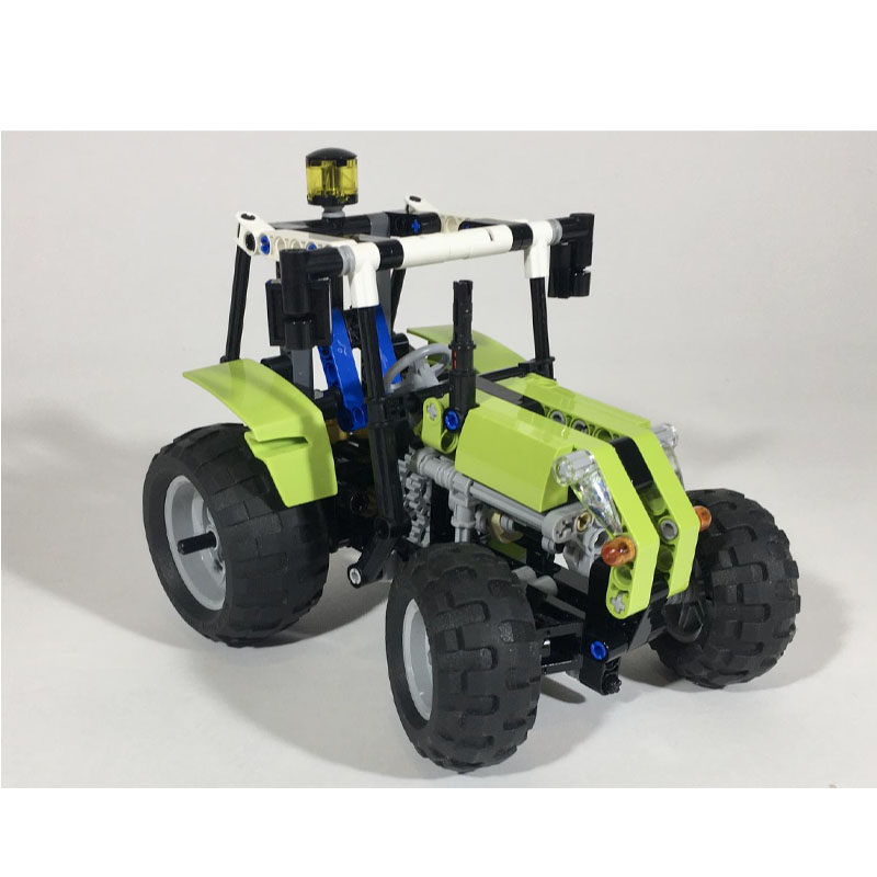 MOC-46194 نموذج مكعبات بناء جر - مراجعة Urban Farming Building وسعره