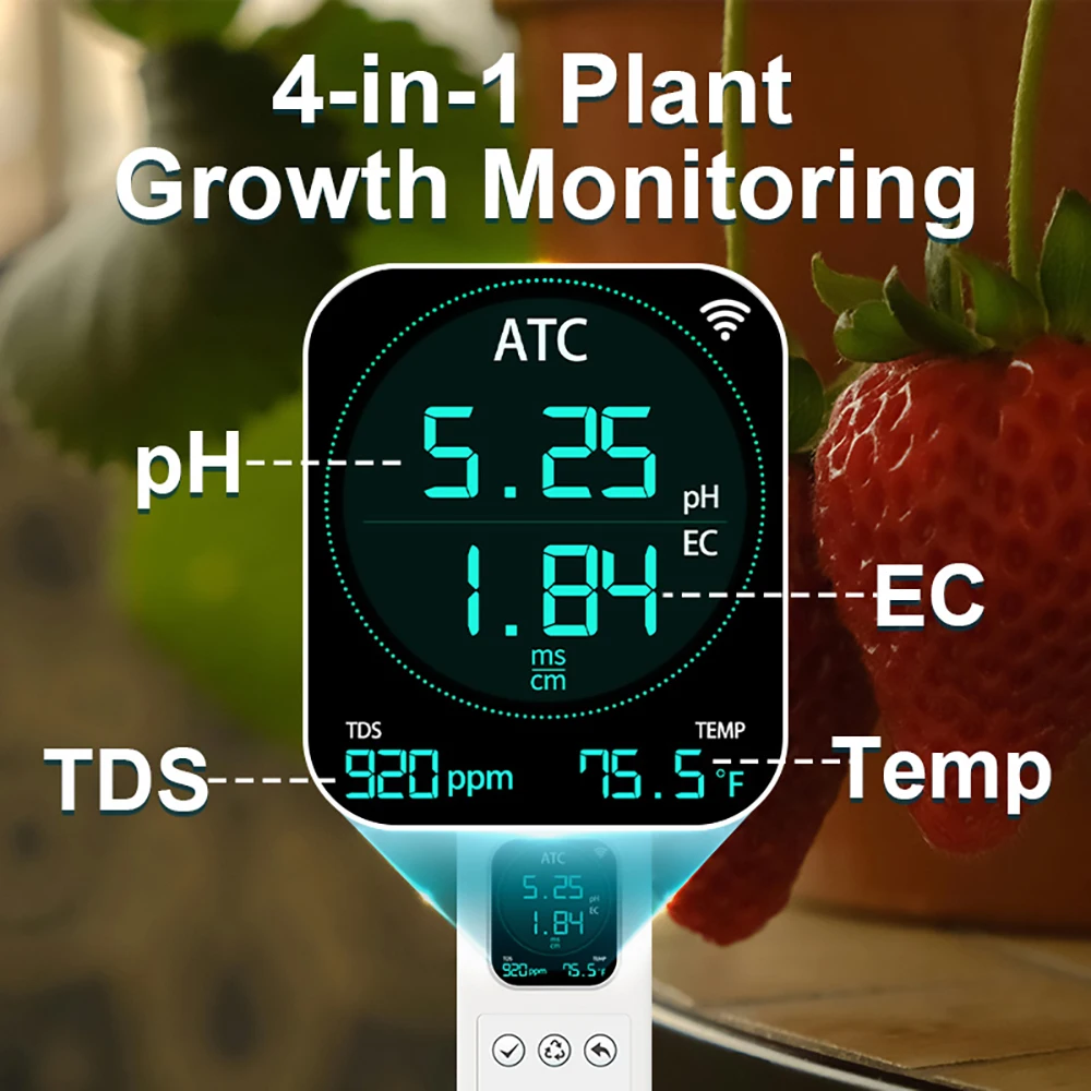 Kactoily 4-in-1 WiFi Sensor Ur - مراجعة Urban Farming Gardening وسعره