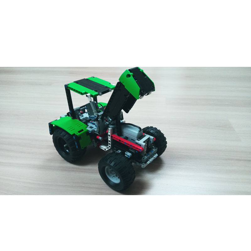 MOC-80667 نموذج مكعبات بناء جر - مراجعة Urban Farming Building وسعره