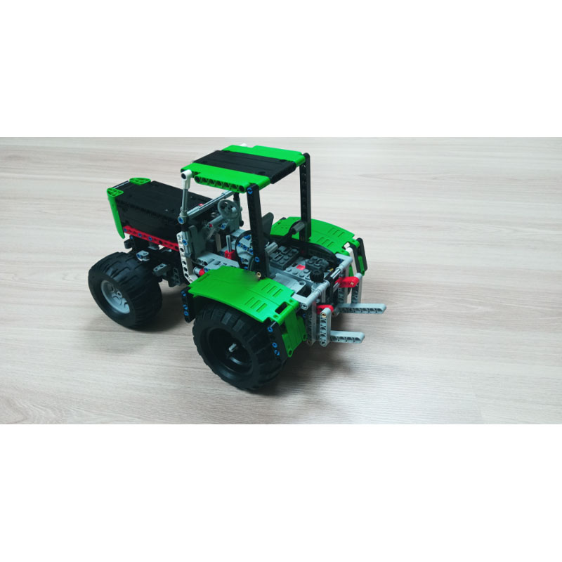 MOC-80667 نموذج مكعبات بناء جر - مراجعة Urban Farming Building وسعره